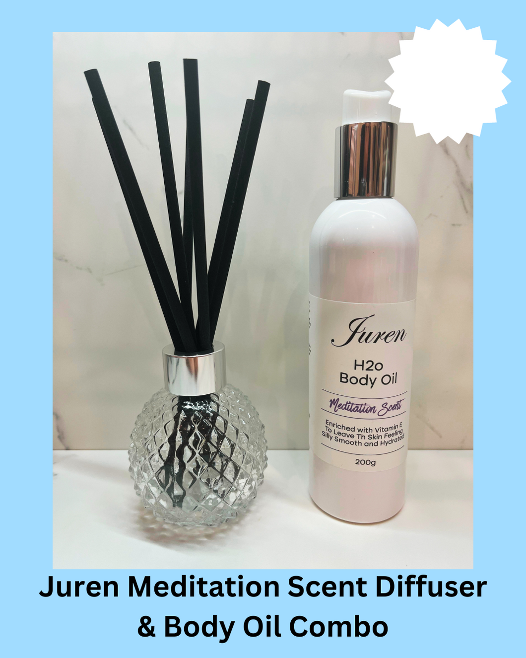 Juren Meditaion Scent Diffuser & Body Oil
