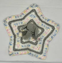 Crochet Elephant Baby Comforter - Multicolour