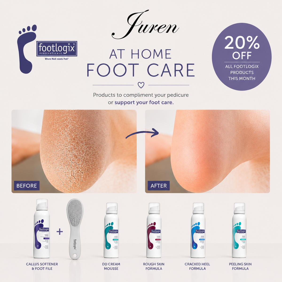 Footlogix Home Care Products