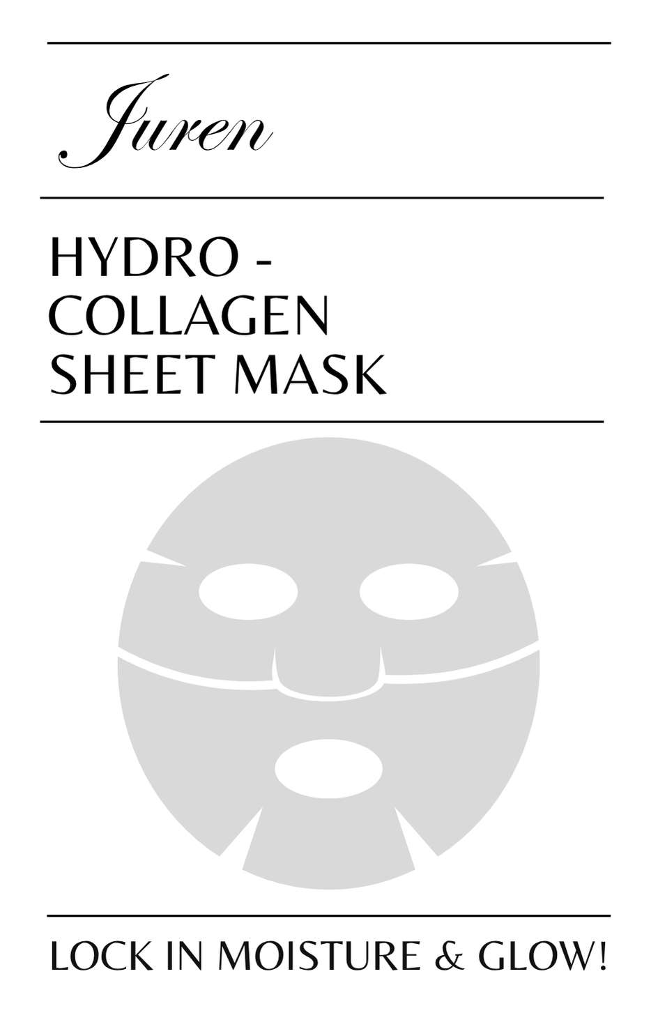 Juren Hydro - Collagen Sheet Mask