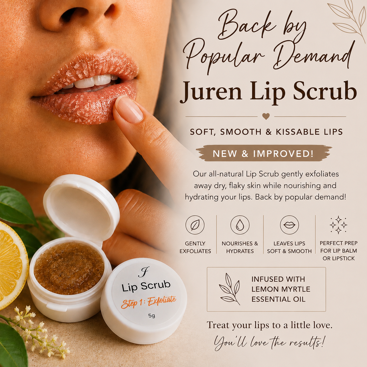 Juren Lip Scrub