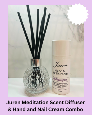 Juren Meditaion Scent Diffuser & Hand and Nail Cream