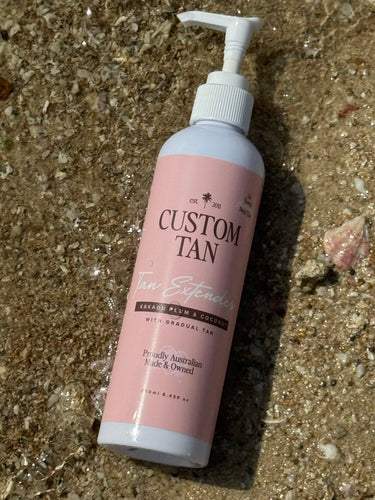 Custom Tan - Gradual Tan / Tan Extender + Free Application or Exfoliating Mitt valued at $24 (While Stocks Last)