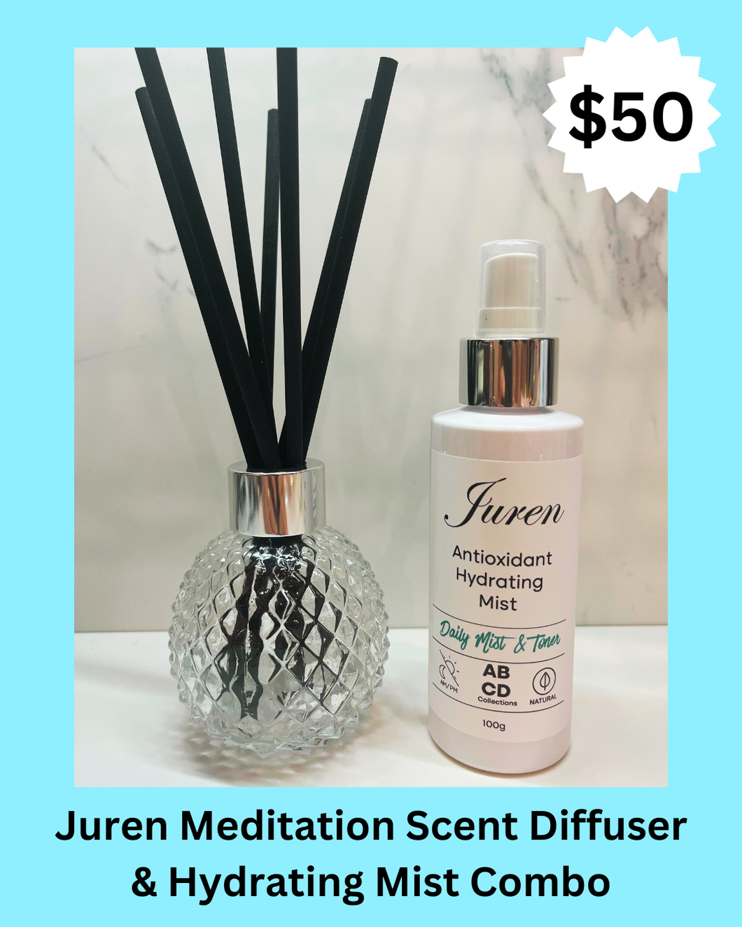 Juren Meditaion Scent Diffuser & Hydrating Mist