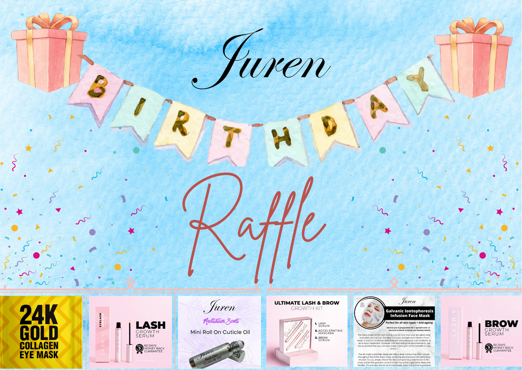 Juren Birthday Raffle Ticket