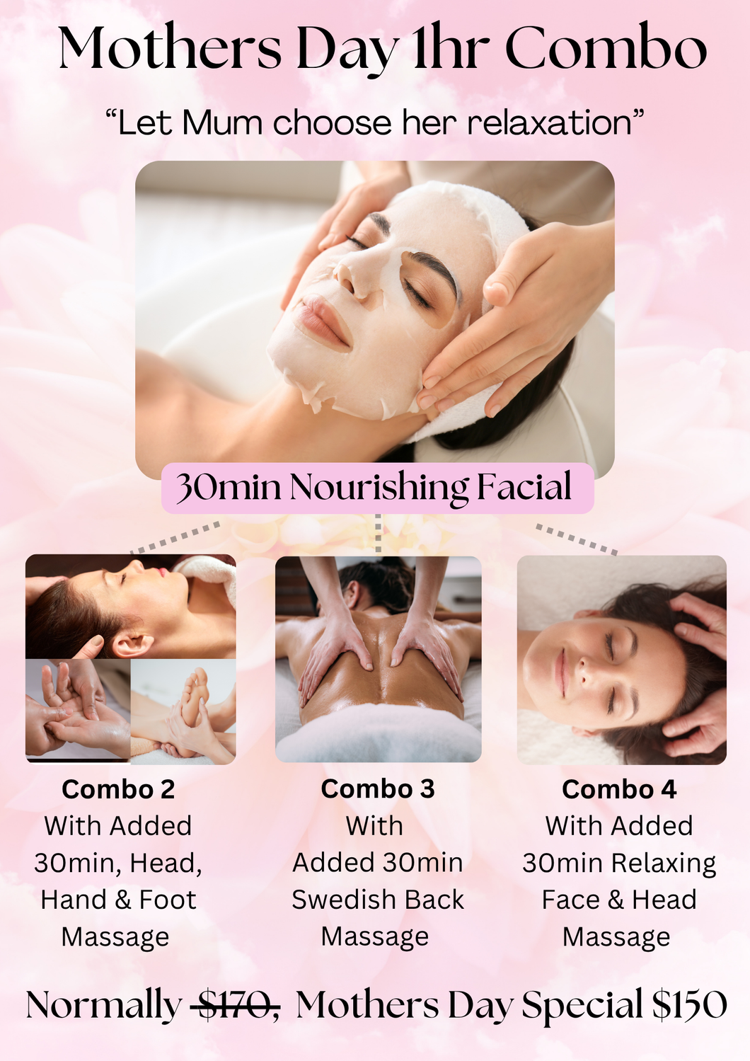 Mother’s Day 1 Hour Combo - Physical Gift Voucher