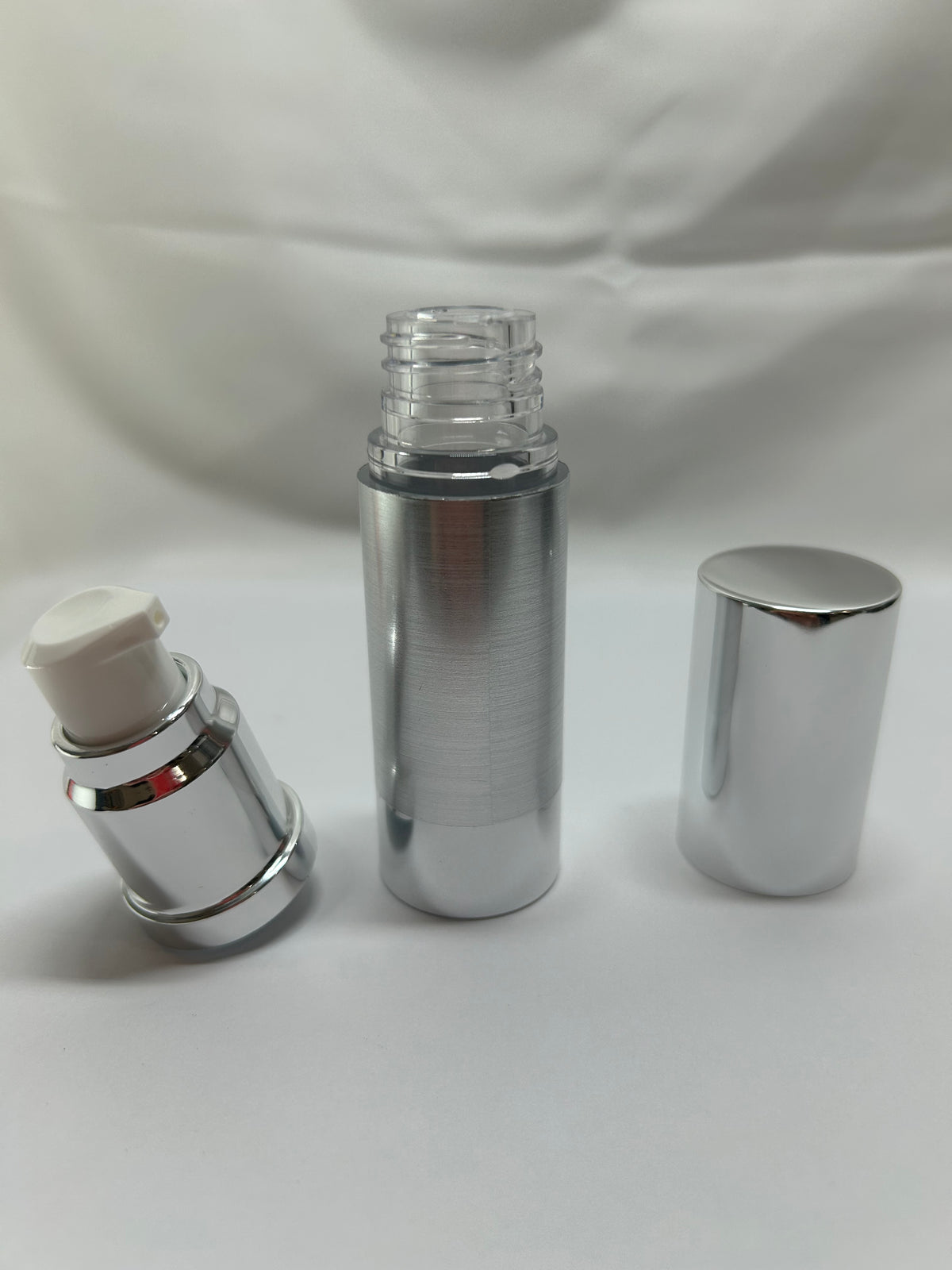 Single - 15ml Airless Serum Pump Juren Empty Travel Container