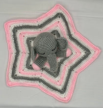Crochet Elephant Baby Comforter - Pink
