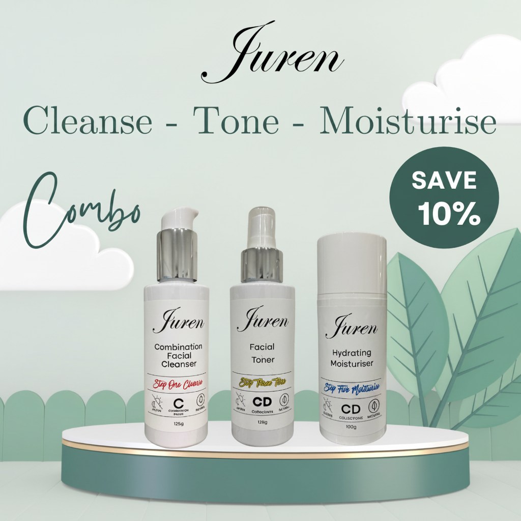 Juren Cleanse - Tone - Moisturise Combo 10% Off