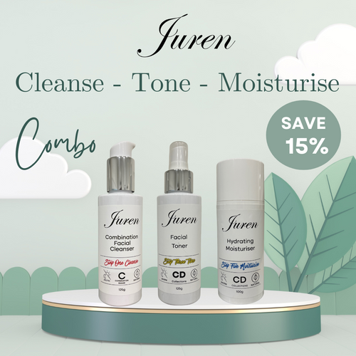 Juren Cleanse - Tone - Moisturise Combo 15% Off