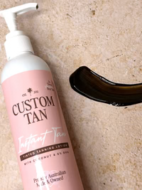 Custom Tan - Instant Tan - Tinted Lotion