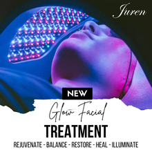 30min - LED Glow Treatment + Head, Hand & Foot Massage