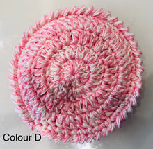 Crocheted Cotton Cleansing Pads (Clam Shape)