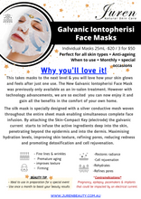 New Galvanic Iontophoresis Infusion Face Mask