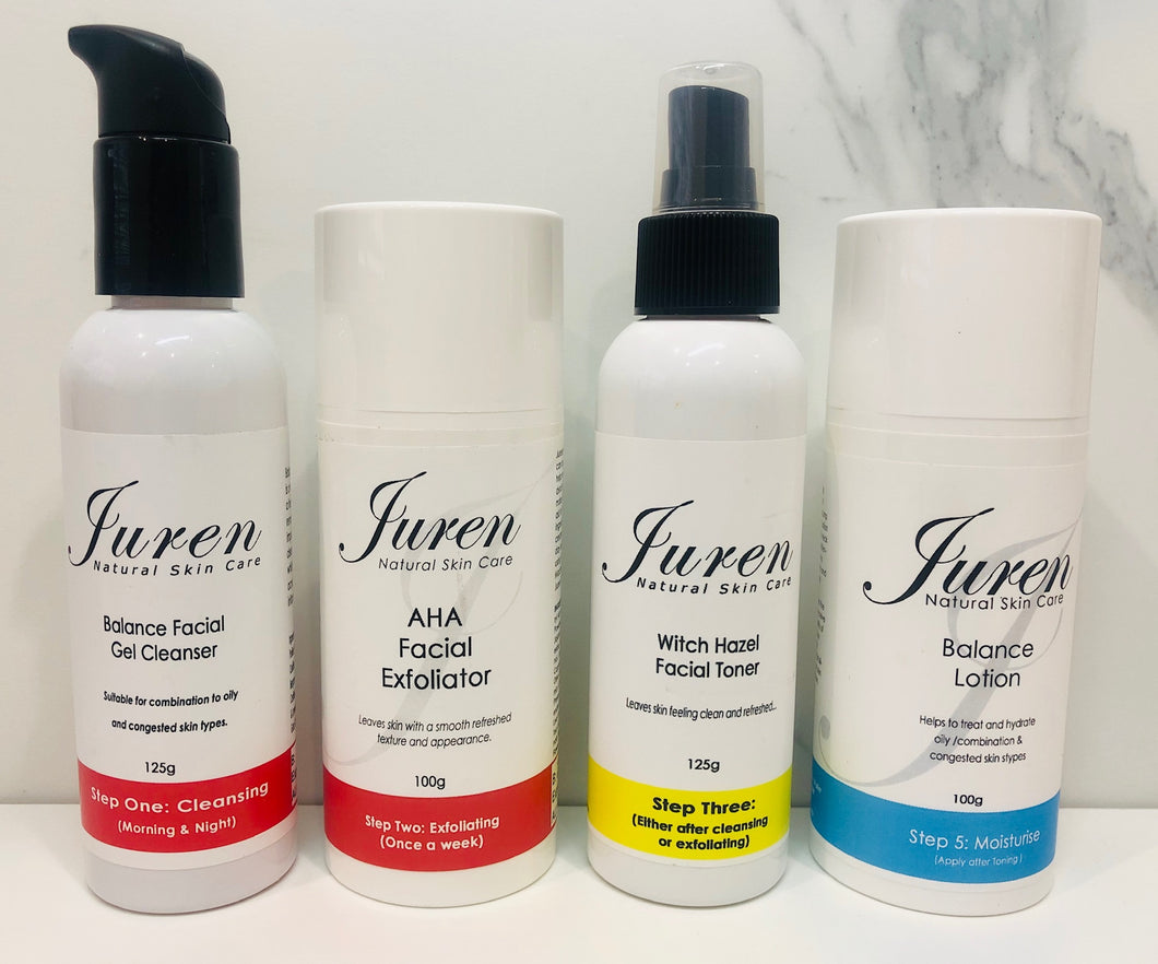 Juren Balance Skin Care Range