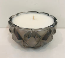 Crystal Glass Eco Soy Candle - Graphite