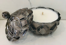 Crystal Glass Eco Soy Candle - Graphite