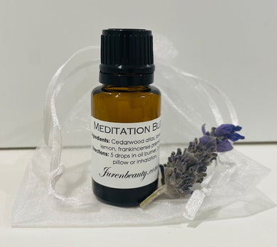 Mediation Blend Essentail Oil - Juren Beauty's Signature Scent - 15ml